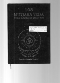 Image of 108 Mutiara Veda untuk Kehidupan Sehari-Hari
